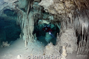 Caracol Cave, Quintana Roo, Mexico by Stella Del Curto 